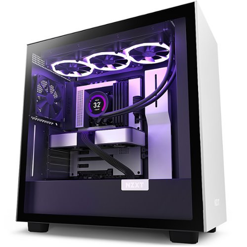 NZXT - H7 ATX Mid-Tower Case - White