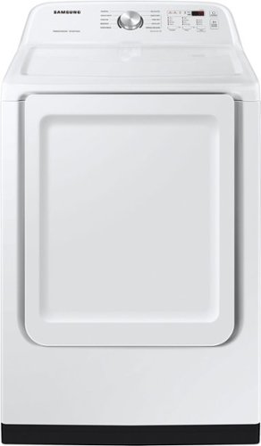 

Samsung - 7.4 cu. ft. Gas Dryer with Sensor Dry - White