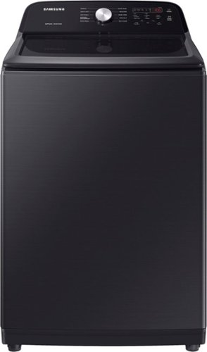 Samsung - 5.0 cu. ft. Large Capacity Top Load Washer with Deep Fill and EZ Access Tub - Black