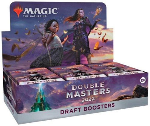 Wizards of The Coast - Magic the Gathering Double Masters Draft Booster Box - 24 Packs-Front_Standard 