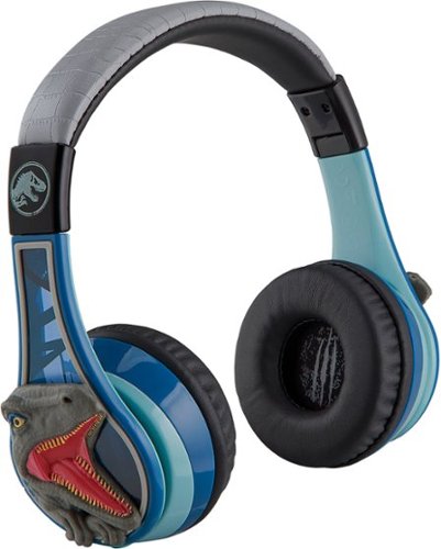 eKids - Jurassic World Bluetooth Headphones - Blue