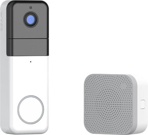  Wyze - Battery Video Doorbell Camera Pro - White