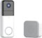 Wyze - Battery Video Doorbell Camera Pro - White/Grey-Front_Standard