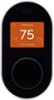 Wyze - Smart Programmable Thermostat with Alexa and Google Assistant - Black-Front_Standard