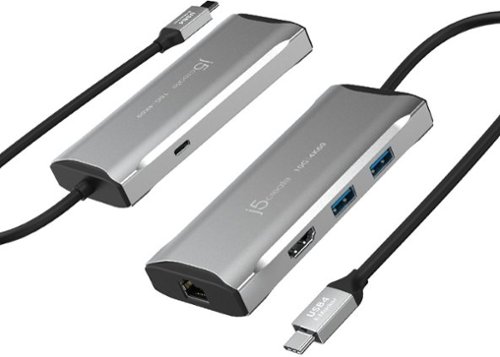 j5create 4K60 Elite USB-C 10Gbps Travel Dock - Space Grey BUY IN MIDDLE EAST