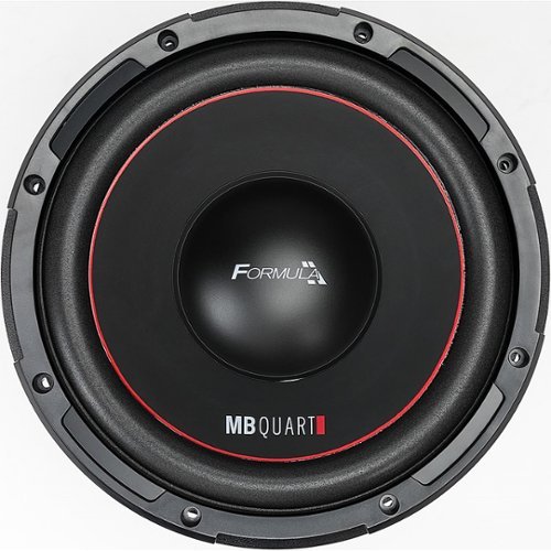

MB Quart - Formula 10" Dual-Voice-Coil 4-Ohm Subwoofer - Black
