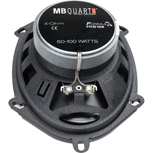 MB Quart Formula Series 5 x 7/6 x 8 2-Way Car Speakers with Polypropylene Cones (Pair) - Black WORLDWIDE DELIVERY