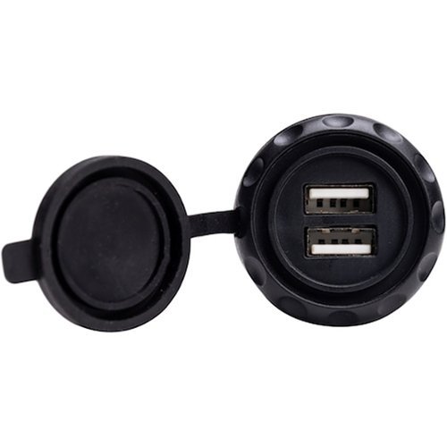MB Quart - MAXXLINK Accessory Plug Dual USB Adapter - Black