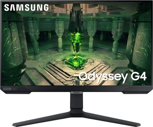 Samsung - 25" Odyssey G40B FHD IPS 240Hz 1ms G-Sync Gaming Monitor - Black