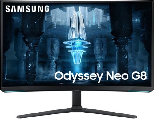 

Samsung - Odyssey Neo G8 32" Curved 4K UHD FreeSync Premium Pro Gaming Monitor - Black