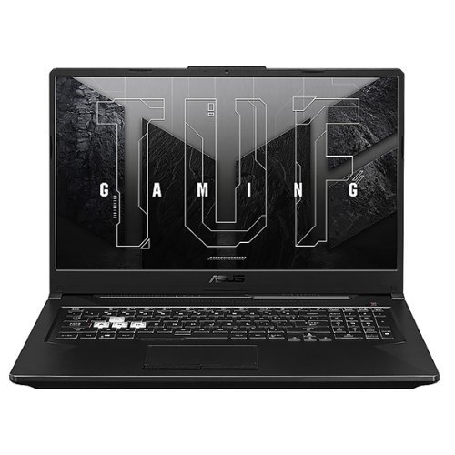 ASUS - Gaming F17 FX706 17.3" Gaming Laptop - Intel Core i5 - 8 GB Memory - NVIDIA Intel GeForce RTX 3050 UHD Graphics - 512 GB
