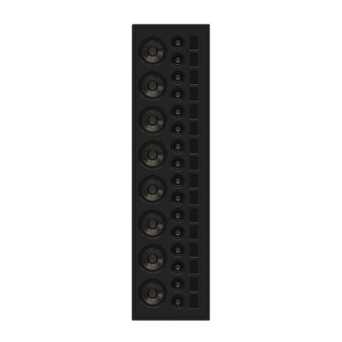 MartinLogan - Statement 40XW In/On-Wall Line Source Loudspeaker Eight 6.5” Woofers, Sixteen 3.5” Midrange, and Sixteen FMT XT Tweeters - Black