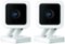 Wyze - Cam v3 with Color Night Vision, 1080p HD Indoor/Outdoor Security Camera, Alexa and Google Assistant, 2-Pack - White-Front_Standard