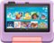 Amazon - Fire 7 Kids Ages 3-7 (2022) 7" tablet with Wi-Fi 16 GB - Purple-Front_Standard