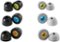 Best Buy essentials™ - Replacement Memory Foam Eartips - Black-Front_Standard