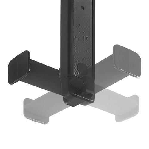 Best Buy essentials™ Universal Headset Stand with Hanger - Black SHOP ONLINE