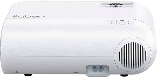Yaber  Buffalo U2 HIFI Stereo Projector with 720P Resolution, WiFi Wireless Screen Mirroring, and Zoom Function - White WORLDWIDE DELIVERY