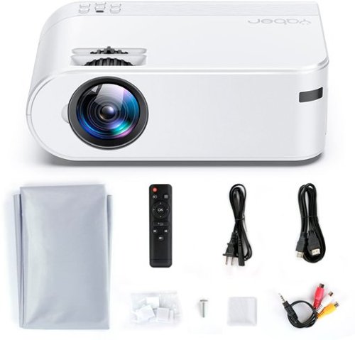 Yaber  Buffalo U2 HIFI Stereo Projector with 720P Resolution, WiFi Wireless Screen Mirroring, and Zoom Function - White WHERE TO BUY