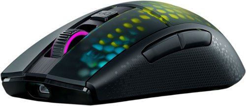 ROCCAT Burst Pro Air Lightweight Wireless Optical Gaming Ambidextrous Mouse with AIMO Lighting - Wireless - Black SHOP ONLINE