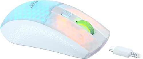 ROCCAT Burst Pro Air Lightweight Wireless Optical Gaming Ambidextrous Mouse with AIMO Lighting - Wireless - White WHERE TO BUY