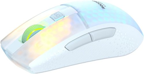 ROCCAT Burst Pro Air Lightweight Wireless Optical Gaming Ambidextrous Mouse with AIMO Lighting - Wireless - White SHOP ONLINE