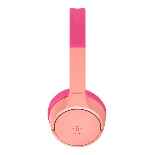 Belkin SoundForm™ Mini Volume-Limited Wireless On-Ear Headphones for Kids - Pink GLOBAL SHIPPING