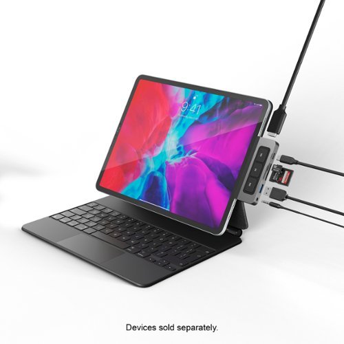 Hyper Drive 6-in-1 USB-C Media Hub - Space Gray WORLDWIDE DELIVERY