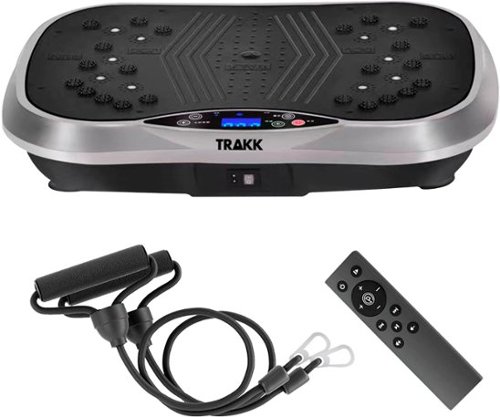 

TRAKK - Full Body Vibration Fitness Machine - Black/Silver
