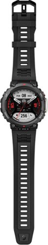 Amazfit T-Rex 2 Outdoor Smartwatch 35.3mm Polymer Alloy - Ember Black GLOBAL SHIPPING