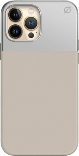 Atom Studios - Split Silicone Phone Case with Magsafe for Apple iPhone 13 Pro Max - Stone Beige