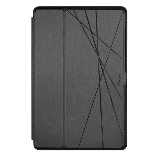 Targus - Click-In Case for 12.4" Samsung Galaxy Tab S7+, Tab S7 FE, and Tab S7 FE 5G - Black/Charcoal