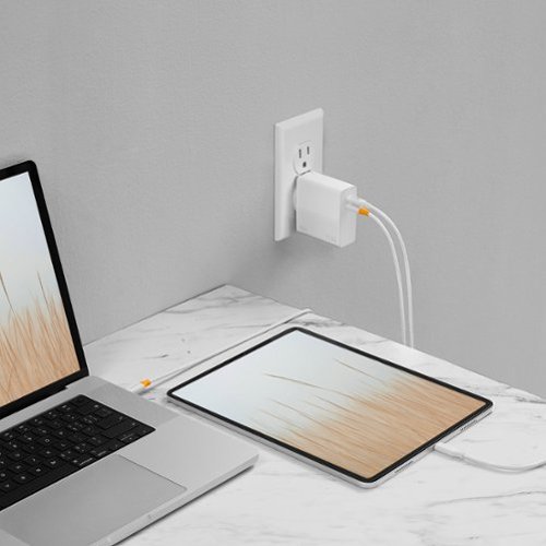 Insignia™ 140W Dual Port USB-C Compact Wall Charger Kit for MacBook Pro 16”, Smartphone, and Tablet - White HOW TO BUY