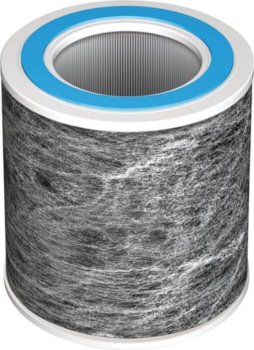  Shark - Air Purifier Anti-Allergen Filter with True HEPA, Compatible with HP102, HC452 - Rotator White &amp; Blue