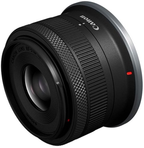 Canon - RF-S18-45mm F4.5-6.3 IS STM Standard Zoom Lens for EOS R-Series Cameras - Black