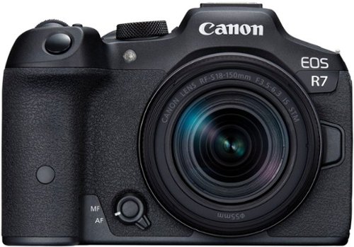 Canon EOS R7 Mirrorless Camera with RF-S18-150mm f/3.5-6.3 IS STM Lens - Black GLOBAL SHIPPING