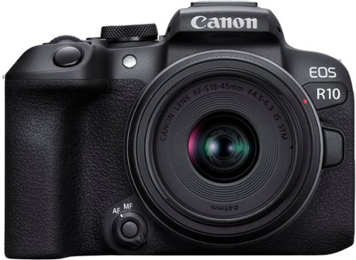 Canon - EOS R10 Mirrorless Camera with RF-S 18-45 f/4.5-6.3...