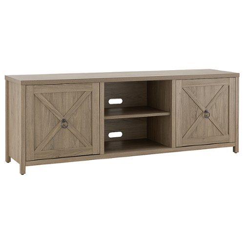 Camden&Wells - Granger TV Stand for Most TVs up to 75" - Antiqued Gray Oak