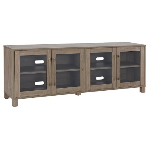 Camden&Wells - Quincy TV Stand for Most TVs up to 75" - Gray Wash