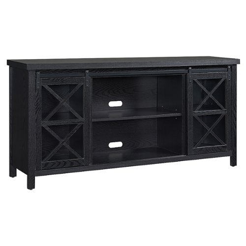 Camden&Wells - Clementine TV Stand for Most TVs up to 75" - Black Grain