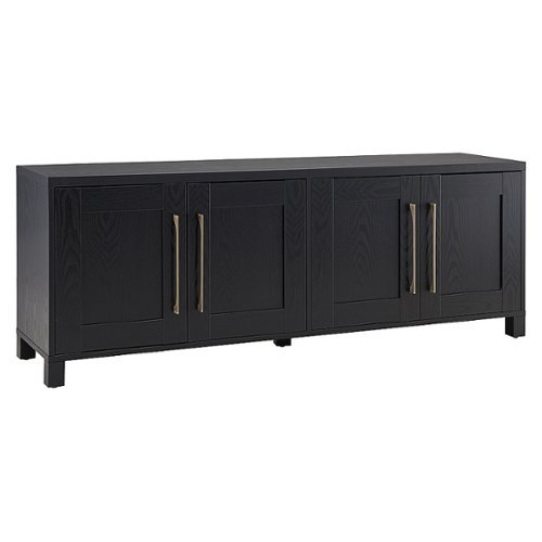 Camden&Wells - Chabot TV Stand for Most TVs up to 80" - Black Grain