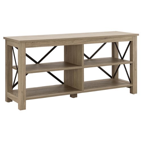 Camden&Wells - Sawyer TV Stand for Most TVs up to 55" - Antiqued Gray Oak