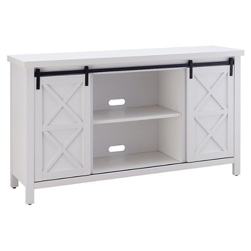 Camden&Wells - Elmwood TV Stand for Most TVs up to 65" - White