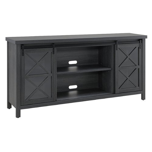 Camden&Wells - Clementine TV Stand for Most TVs up to 75" - Charcoal Gray