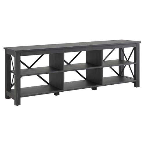 Camden&Wells - Sawyer TV Stand for Most TVs up to 75" - Charcoal Gray