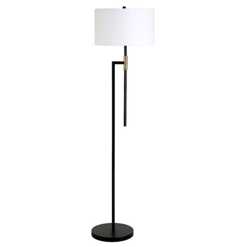 

Camden&Wells - Nico Floor Lamp - Matte Black/Brass