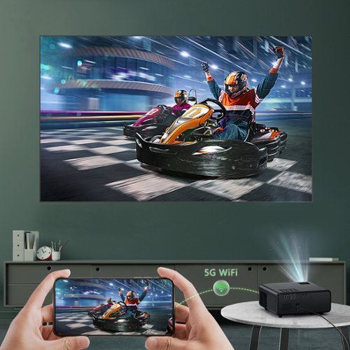 Yaber Buffalo Pro U9 Native 1080P Entertainment LCD Projector - Black BUY IN CANADA