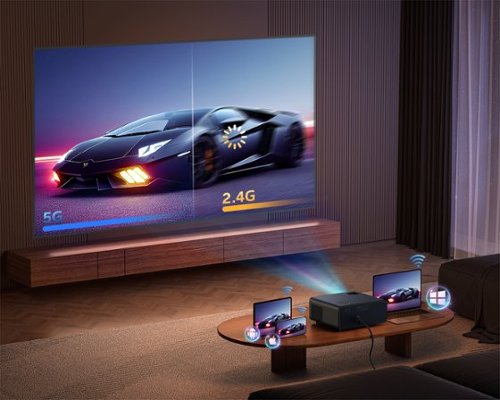 Yaber Buffalo Pro U9 Native 1080P Entertainment LCD Projector - Black BUY IN SOUTH AFRICA