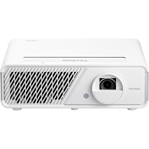 ViewSonic - X1 1080p Wireless DLP Portable Projector - White
