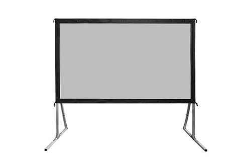 Elite Screens - Yardmaster plus 135" Outdoor Self Standing Projector Screen - Silver
