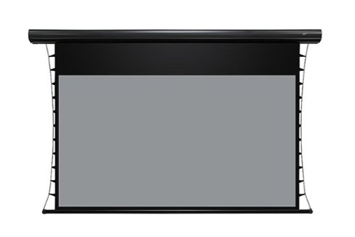 Elite Screens - Saker Tab-Tension  135" Home Theater Motorized Projection Screen - Black